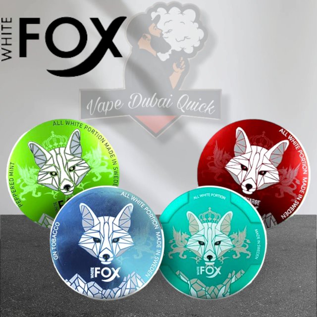 WHITE FOX NICOTINE POUCHES DUBAI Best Online Vape Shop Dubai