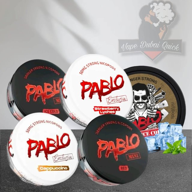 PABLO NICOTINE POUCHES DUBAI - Best Online Vape shop Dubai